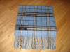Burberry 100% Cashmere Scarf-Light Blue