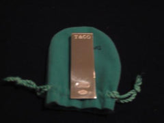 Tiffany & Co. Sterling Silver 1837 Money Clip