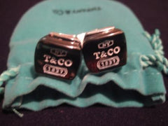 Tiffany & Co. Titanium 1837 Cufflinks